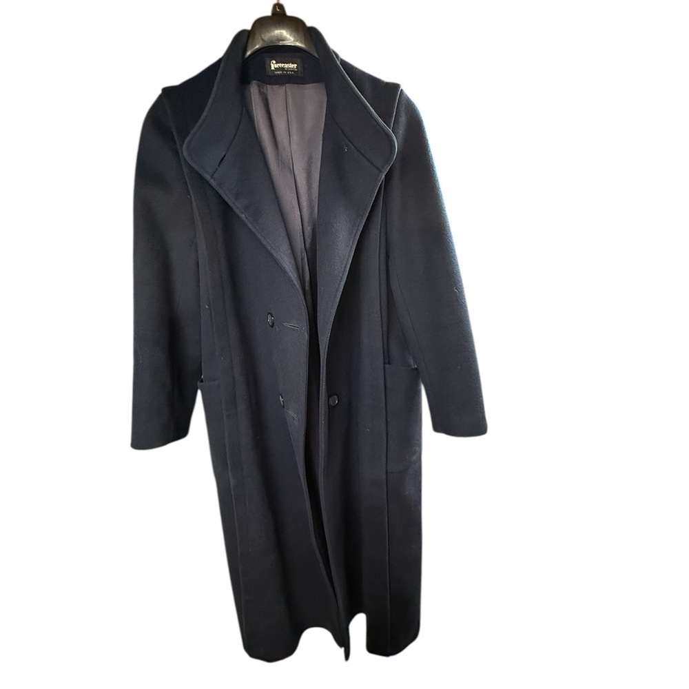 Forecaster Of Boston Women’s Navy Double Breasted Wool Pea Coat Size 10 USA